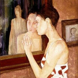 CONTEMPLATION,oil on canvas, 100x65 cm, 1998