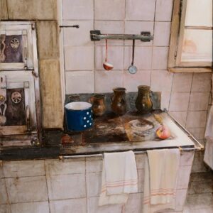 COOKER MY FAMILLY, oil on canvas