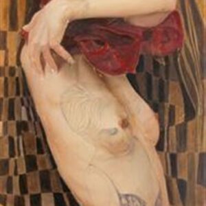 DESHABILLER, 2008, oil on canvas, 91x 42 cm