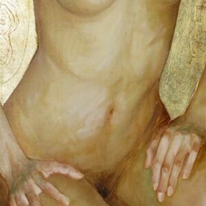 IL Y A DES AMOUREUSES, oil on canvas, 89x40 cm, 2010