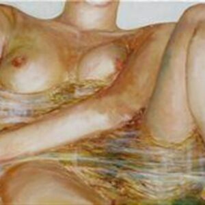 IN WATER 12, 40x89 cm, oil on canvas, 2010
