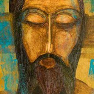 MY CHRIST, 1998, oil on canvas, 120x55 cm
